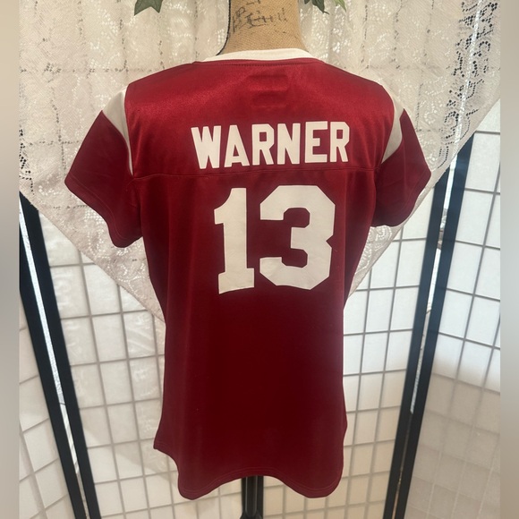 Official Arizona Cardinals Football Jersey - 13 Kurt Warner Women’s Size XL Red - Picture 5 of 15